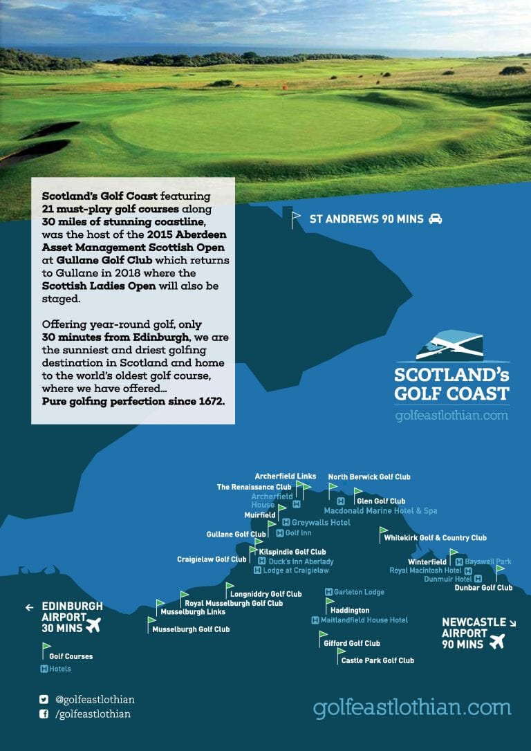 Golf & Tourism in East Lothian