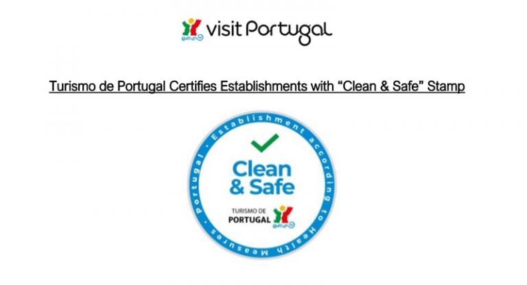 Portugal introduces “Clean & Safe” Stamp.