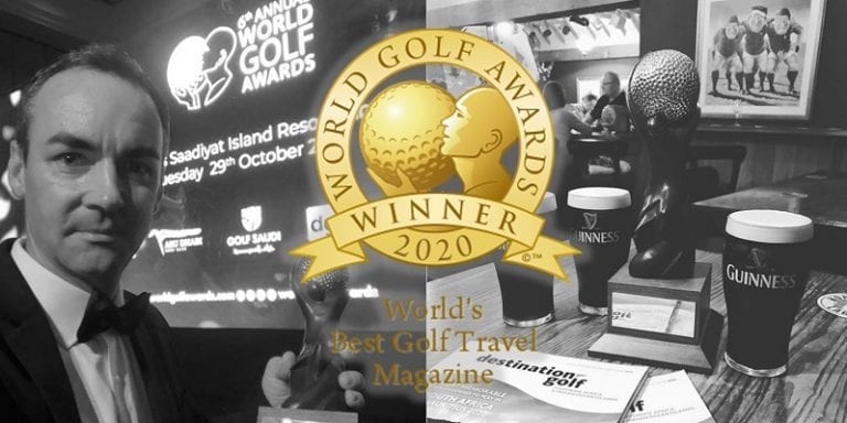 Destination Golf wins at World Golf Awards 2020