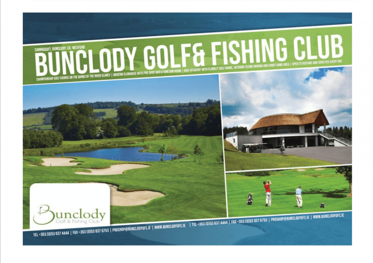 Bunclody Golf & Fishing Club – TOP150 – DG IRELAND 2021