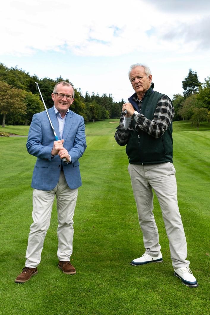 Actor Bill Murray helps ‘putt’ Ireland on the map!