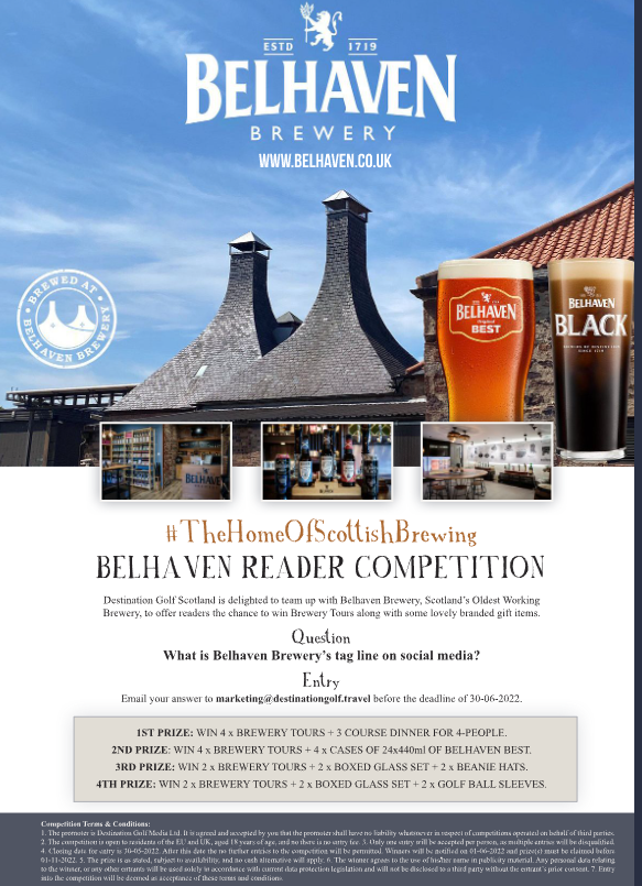 COMPETITION TIME WITH BELHAVEN BREWERY