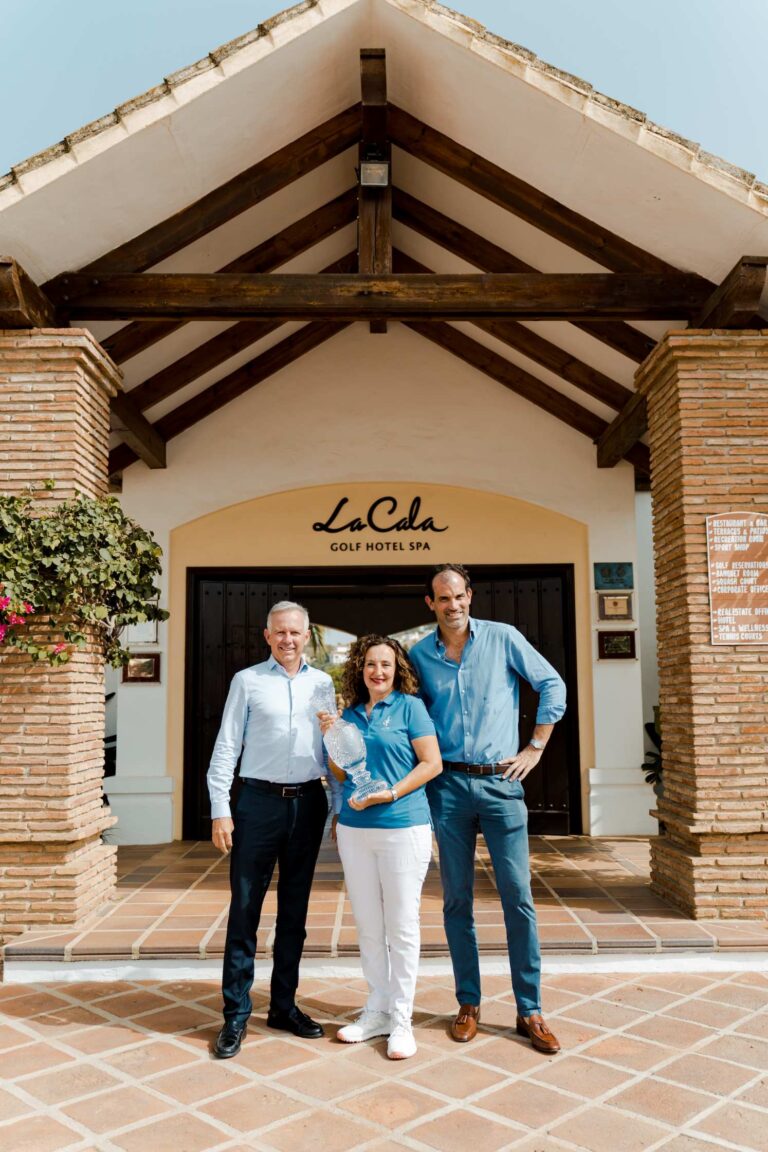 SPECIAL DELIVERY FOR LA CALA RESORT: THE SOLHEIM CUP TROPHY VISITS MIJAS