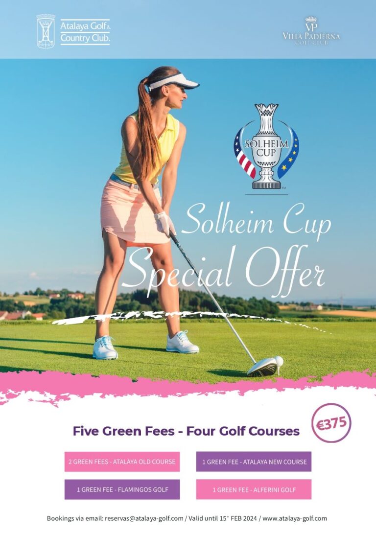 Atalaya’s Solheim Cup Special Offer