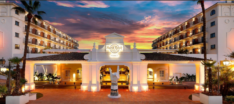 Hard Rock Hotel Marbella, official hotel of the Andalucía Costa del Sol Open de España 2023