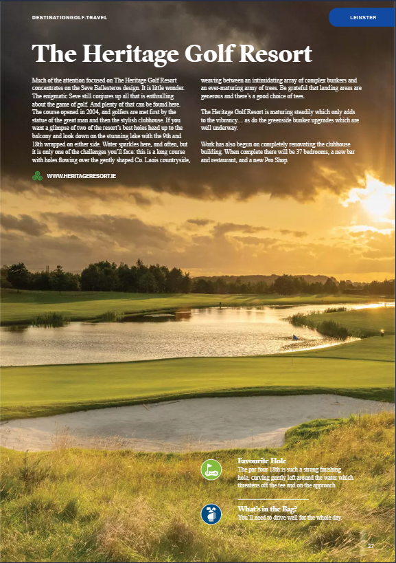 DG IRELAND TOP150 – 2024 – The Heritage Golf Resort