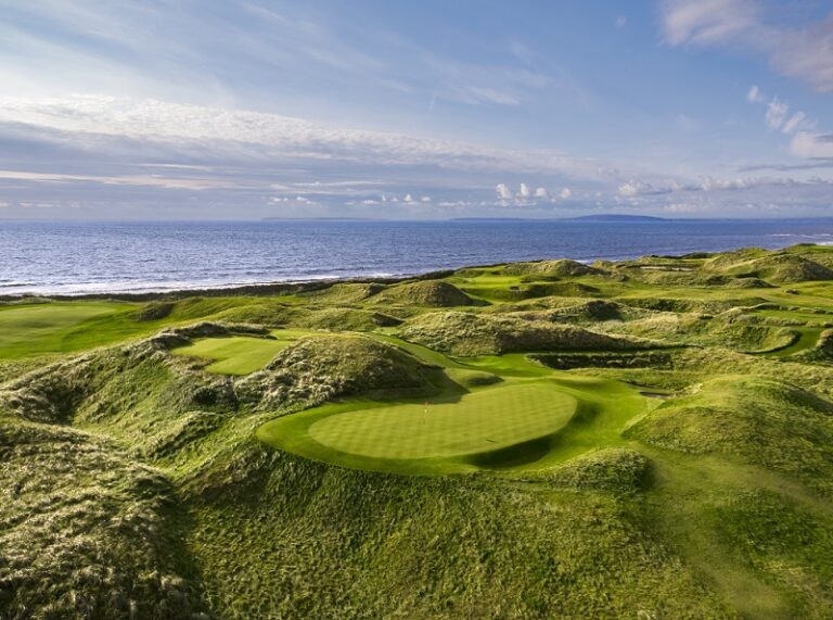 14th and 15th holes Old Course at Ballybunion Golf Club
