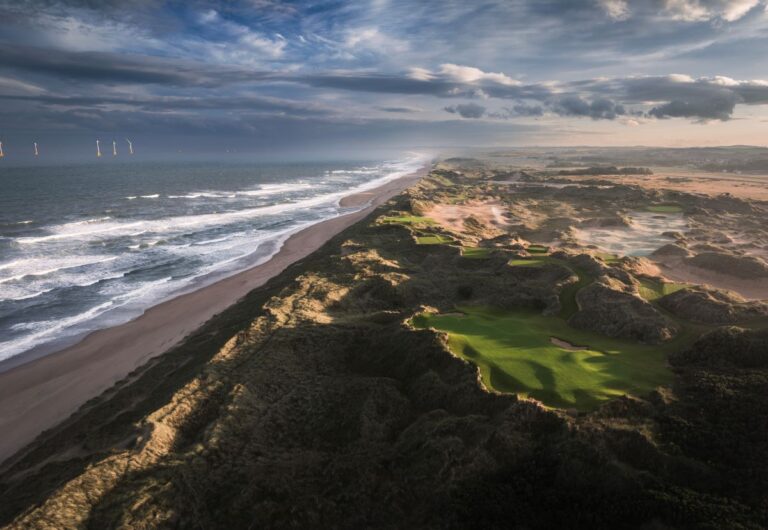 Trump International Golf Links Scotland-New Course-12 Green-Jacob Sjöman-August 24