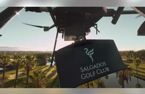 Salgados drone